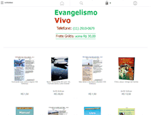 Tablet Screenshot of evangelismovivo.com.br